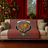 Sinclair Ancient Tartan Crest Quilt